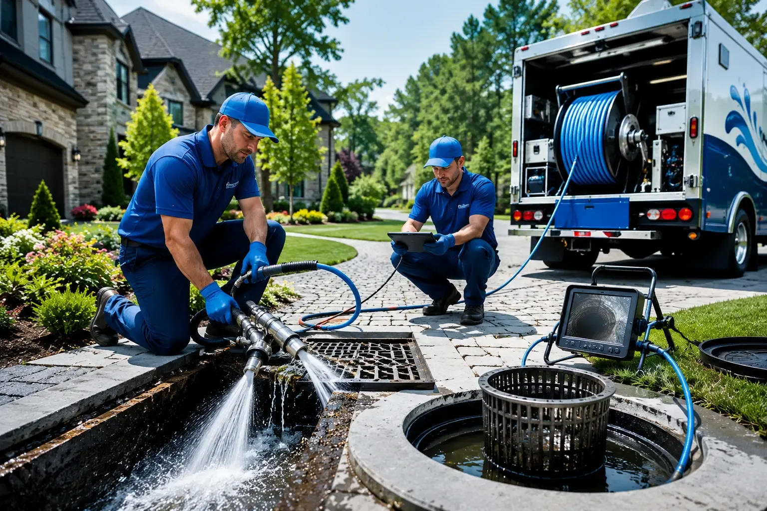 Local outdoor drain cleaning professionals in Andrews, TX